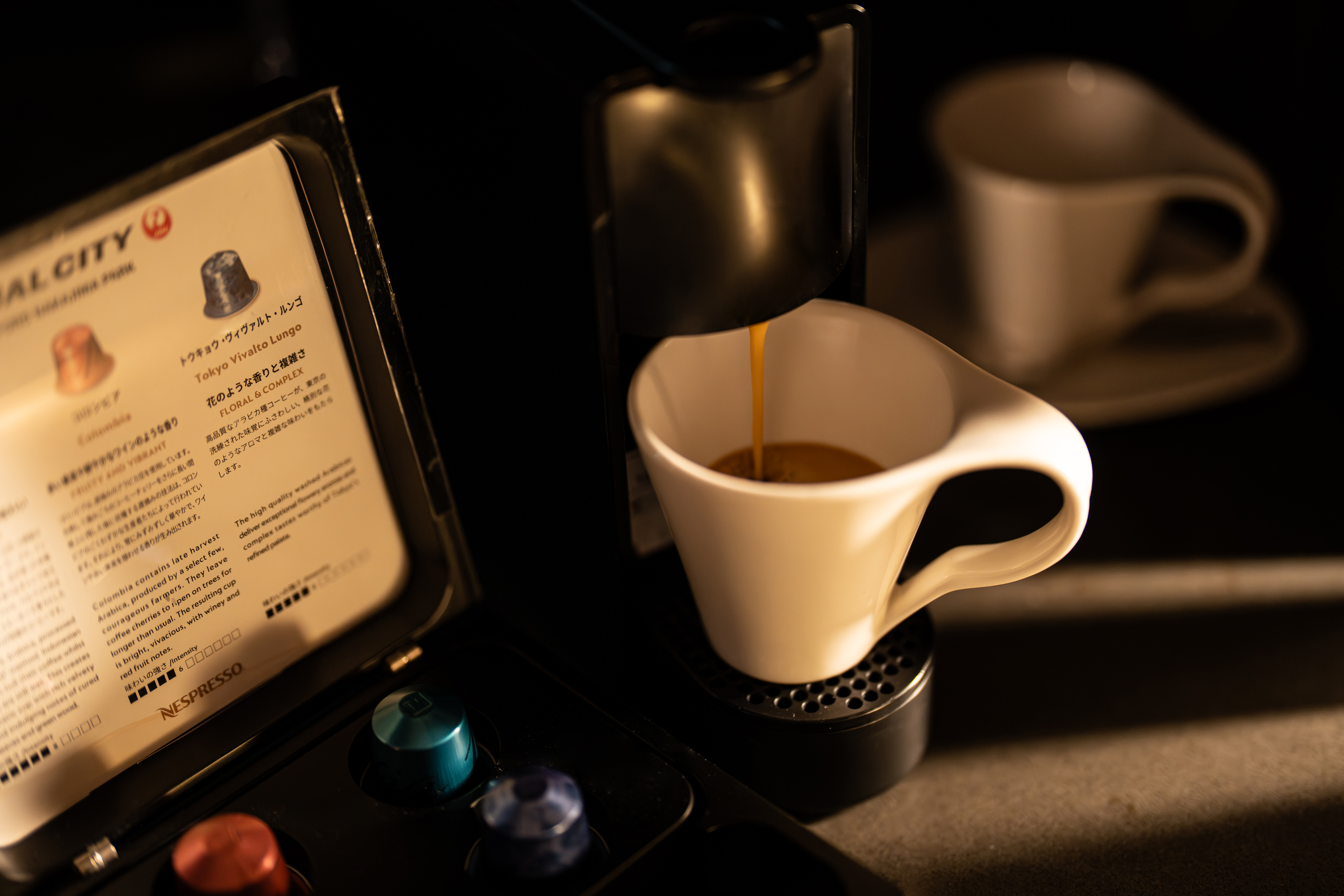 ■全室ネスプレッソコーヒーマシンをご用意