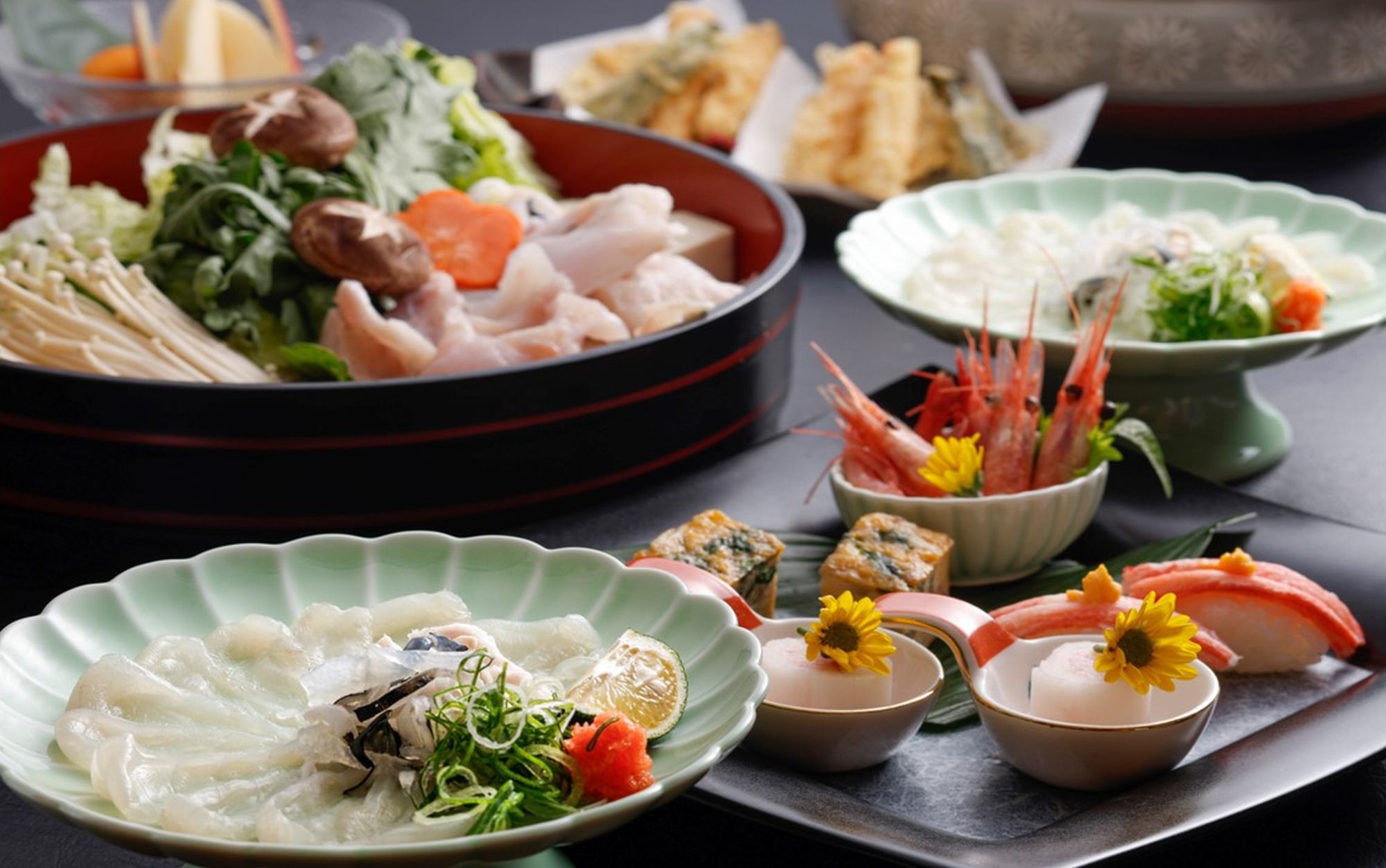 夏のご褒美☆京町家で味わう但馬トラフグの贅沢フルコース☆1日1組限定☆朝夕お部屋食