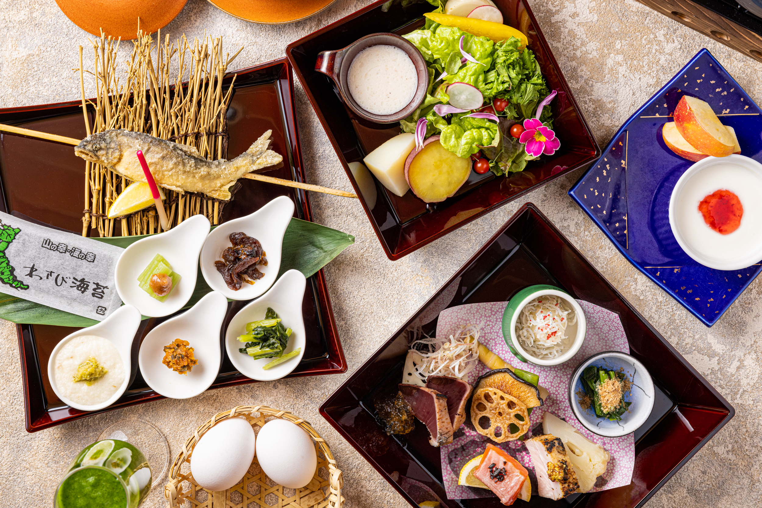 ある春・夏の日の朝食
