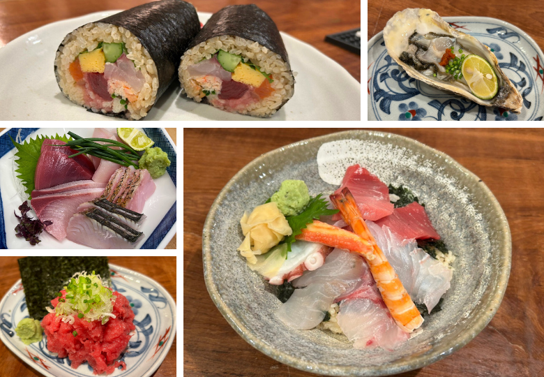 毎週(金)(土)開催 居酒屋【湯kodaYa魚店】のメニュー例