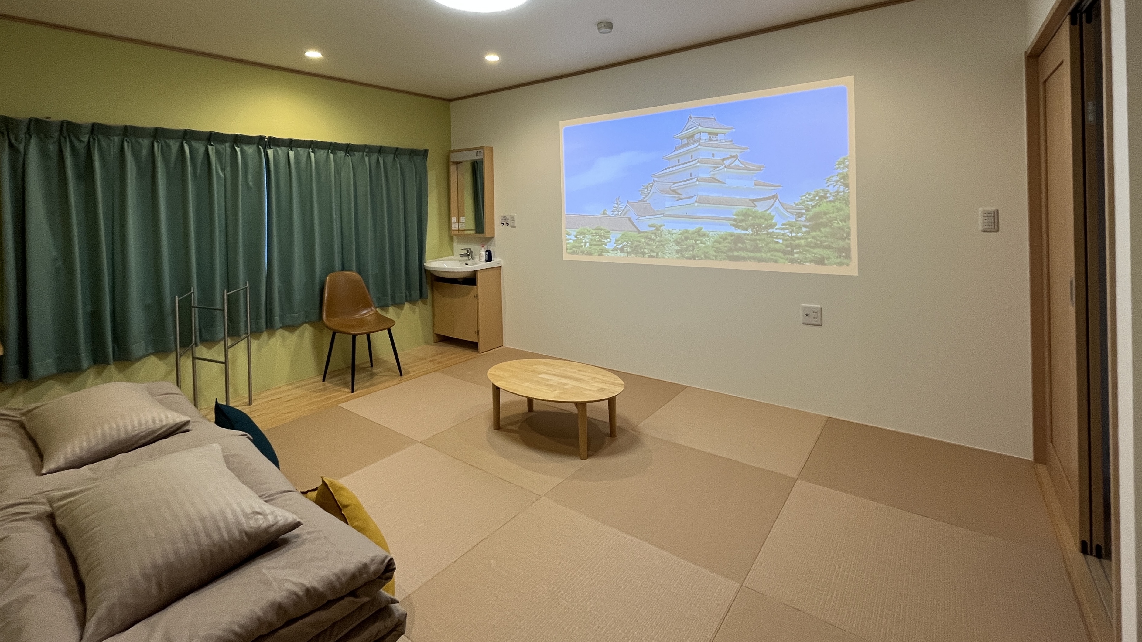 朝霧　プロジェクター