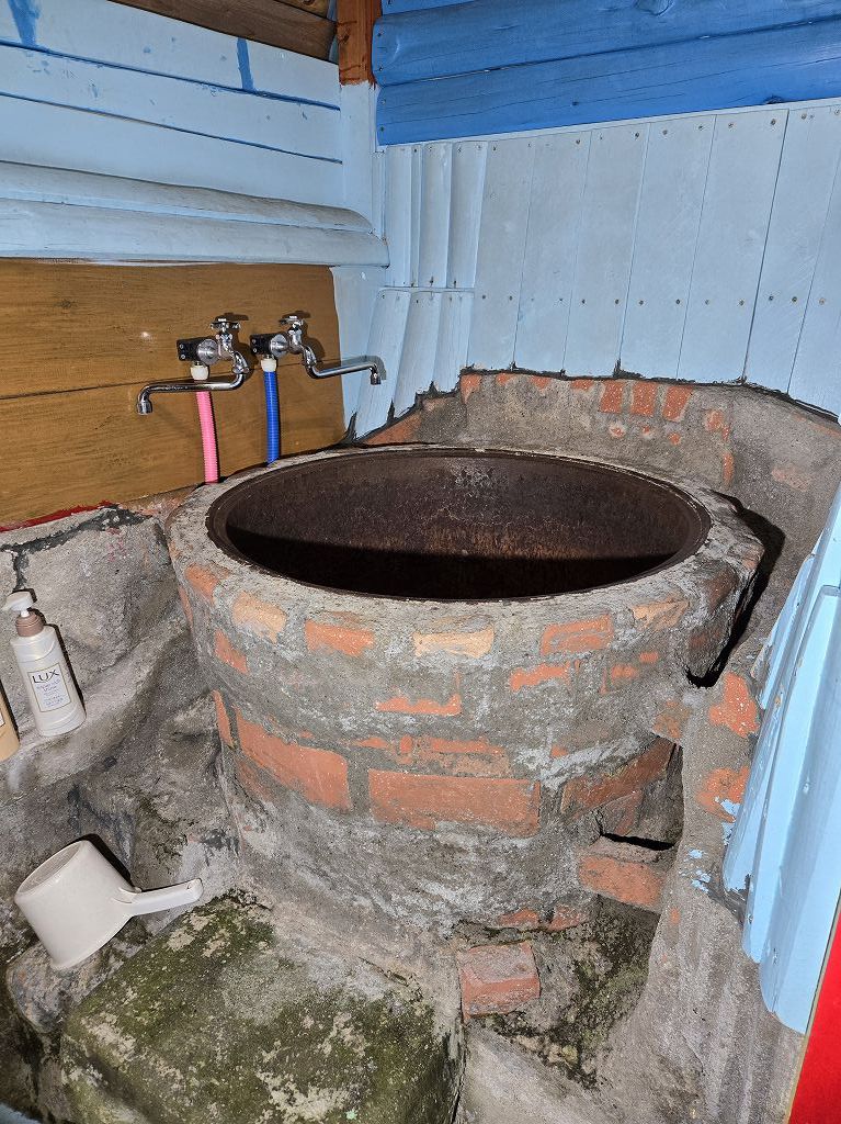 ログハウスひのき お風呂