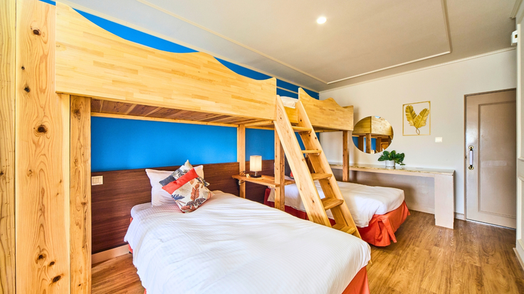 滑り台付きファミリールーム