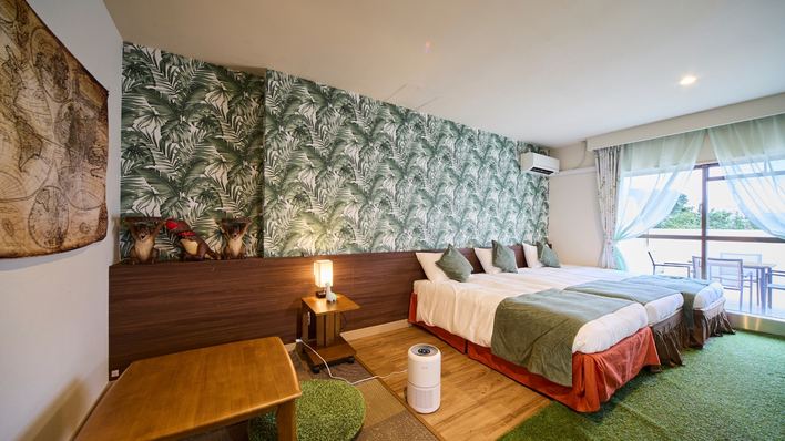 【家族で冒険】わくわく恐竜ファミリールーム（4名まで)