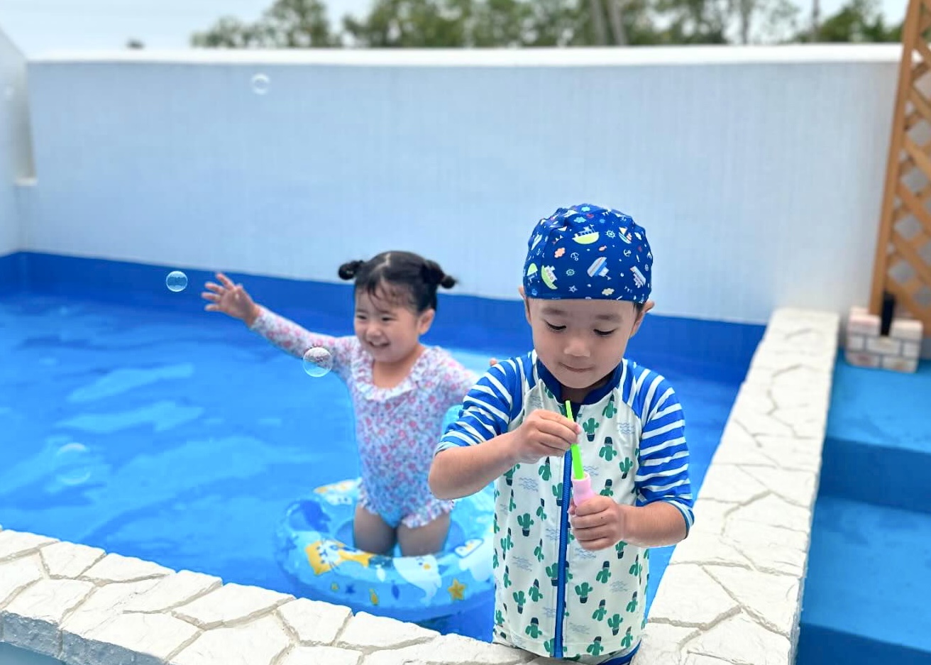 アクアルーム　子供2人