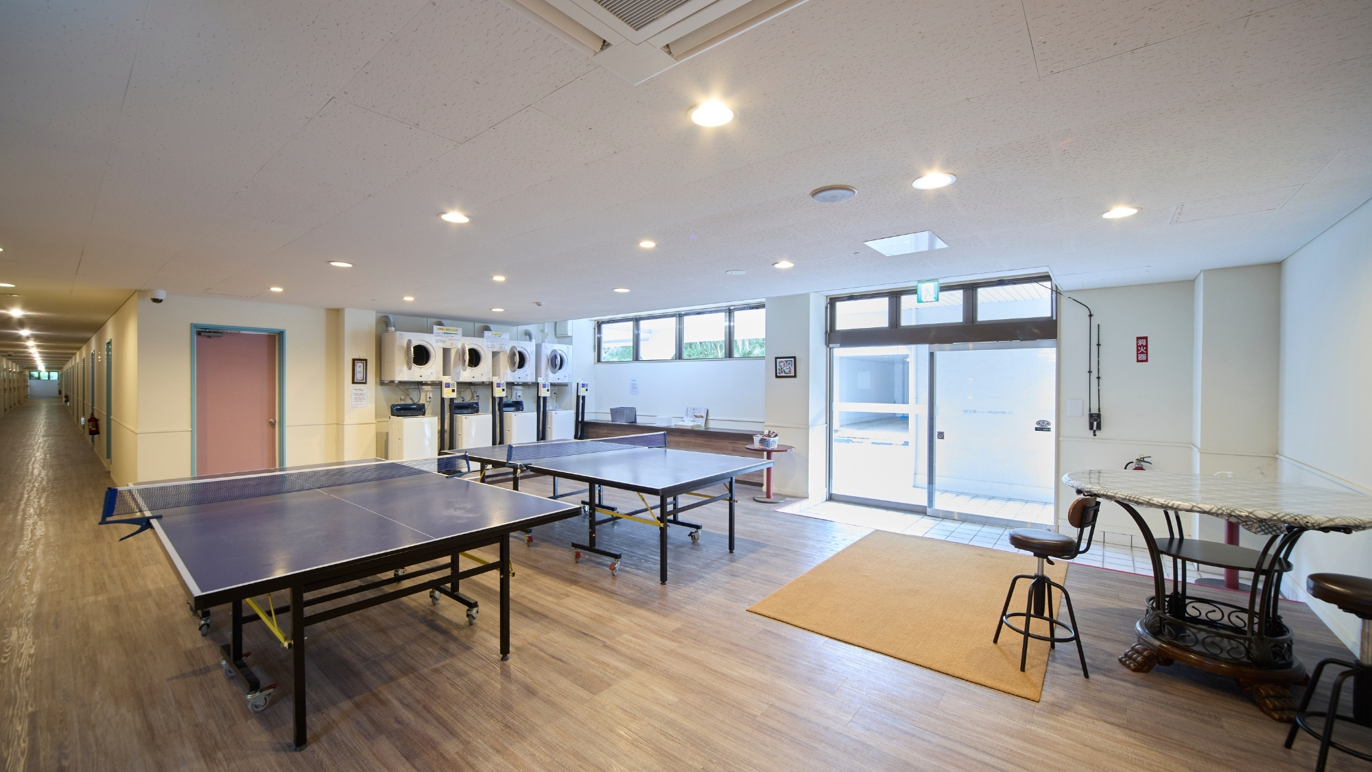 卓球が楽しめるプレイルーム