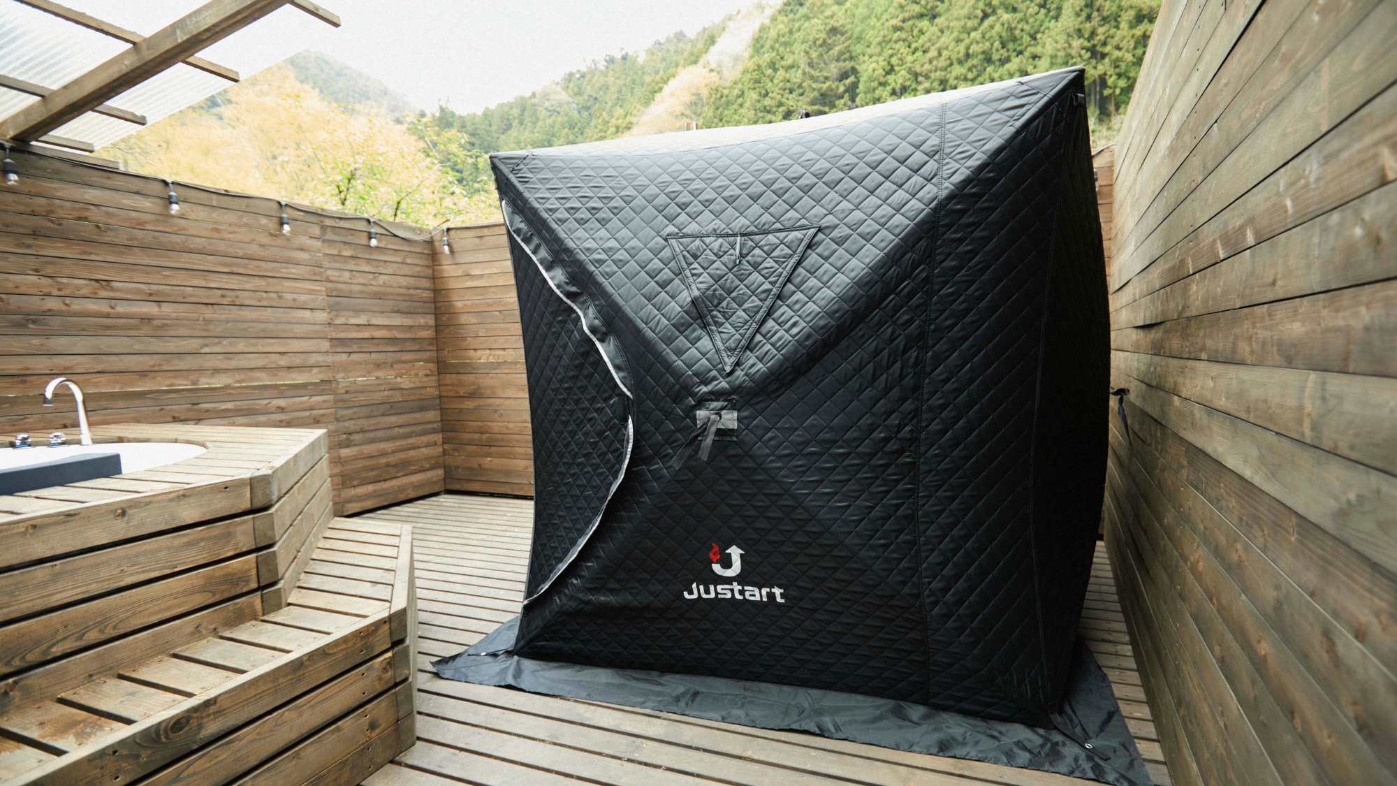 *【SITE_D／オプションサウナ】ジャグジーとサウナの贅沢なコンビネーション。