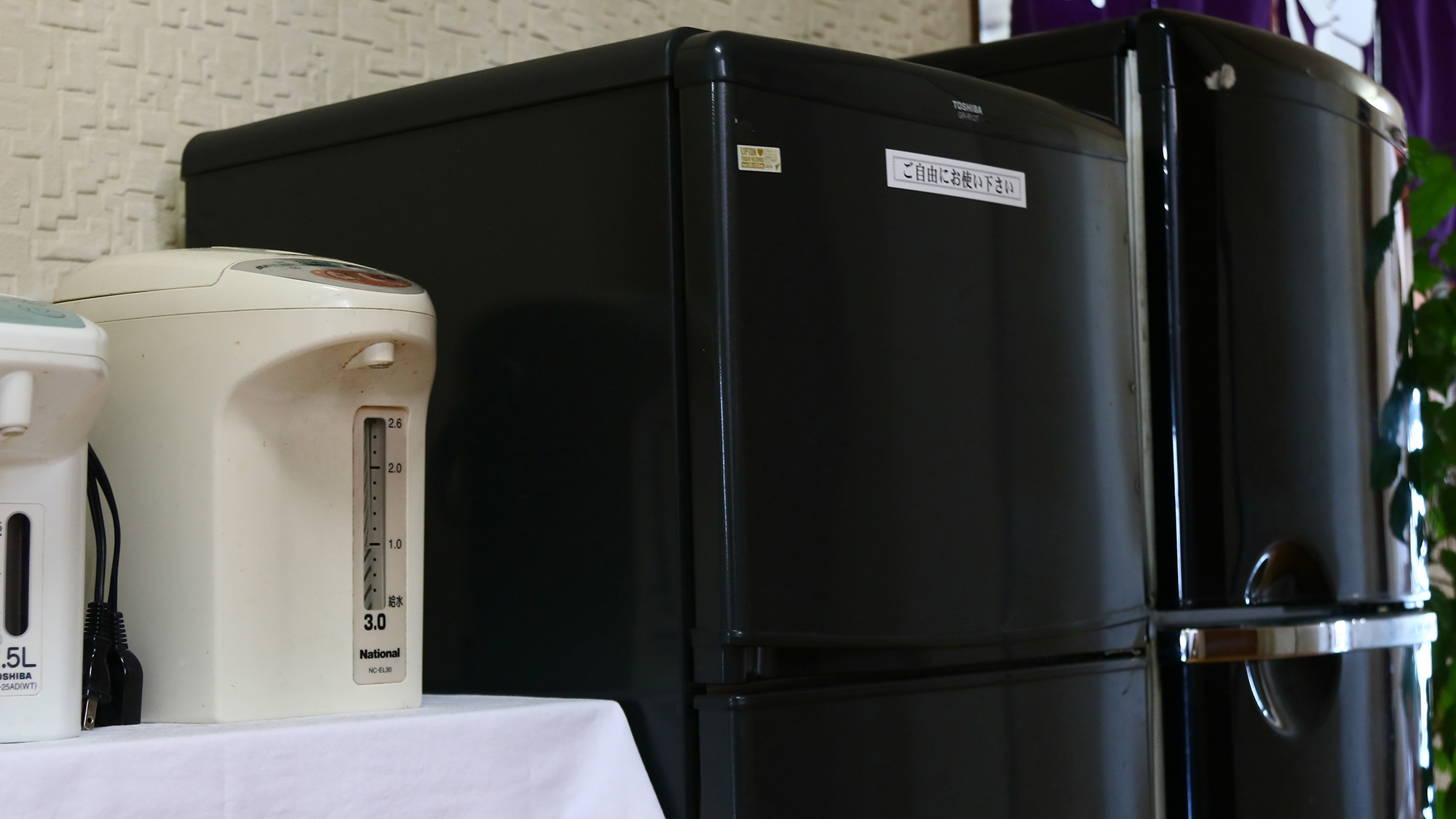 共用冷蔵庫もありますのでご自由にお使いください★*