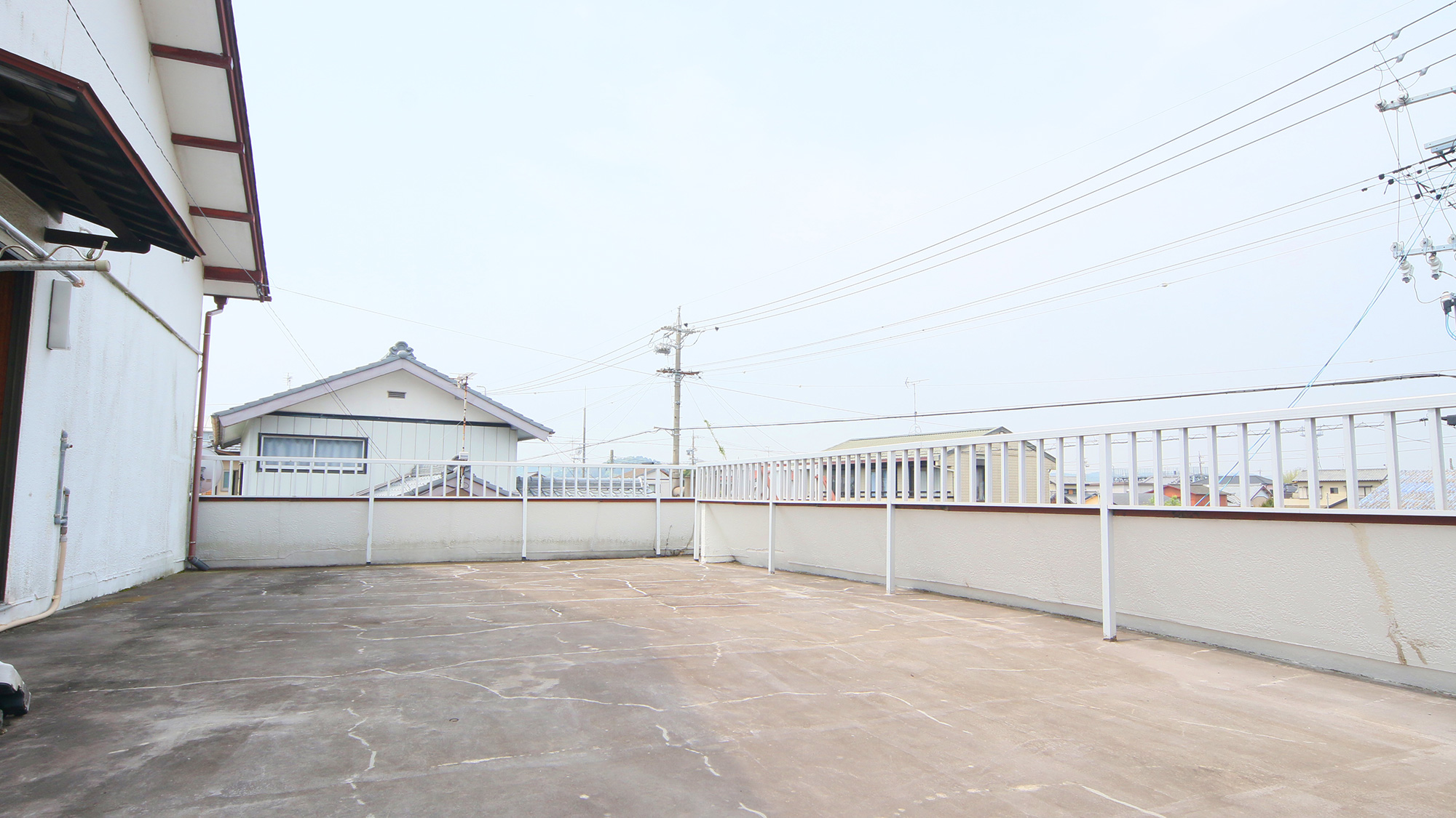 晴れた日は広いベランダでバーベキュー！*