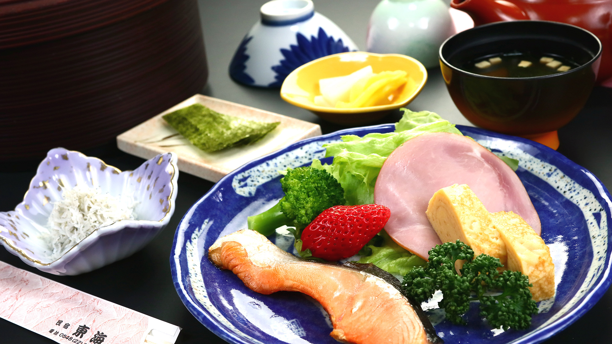 地元の食材たっぷり！元気の出る手作り朝食★*