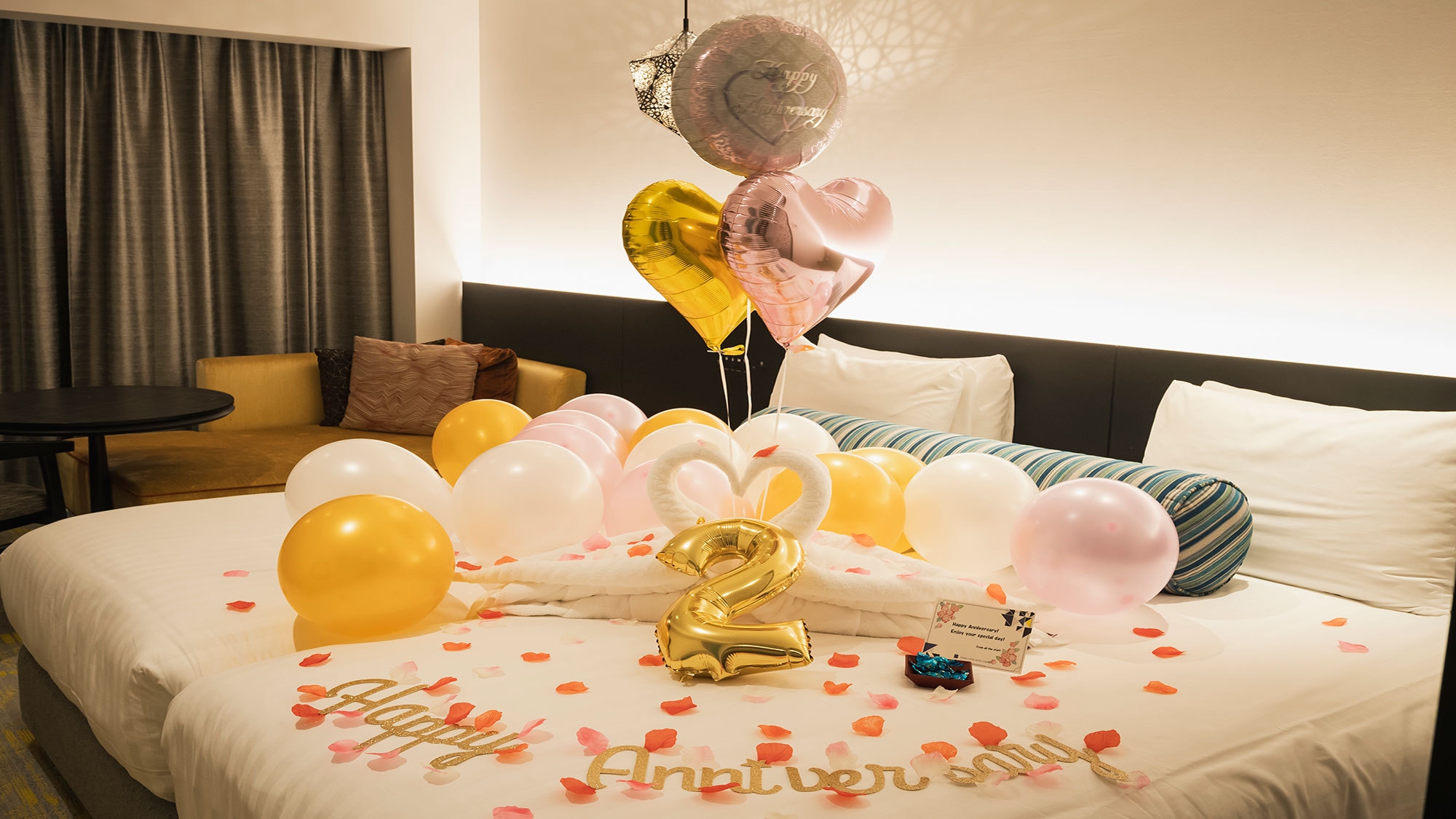 【誕生日や記念日に】ルームデコレーションプラン（朝食付き）