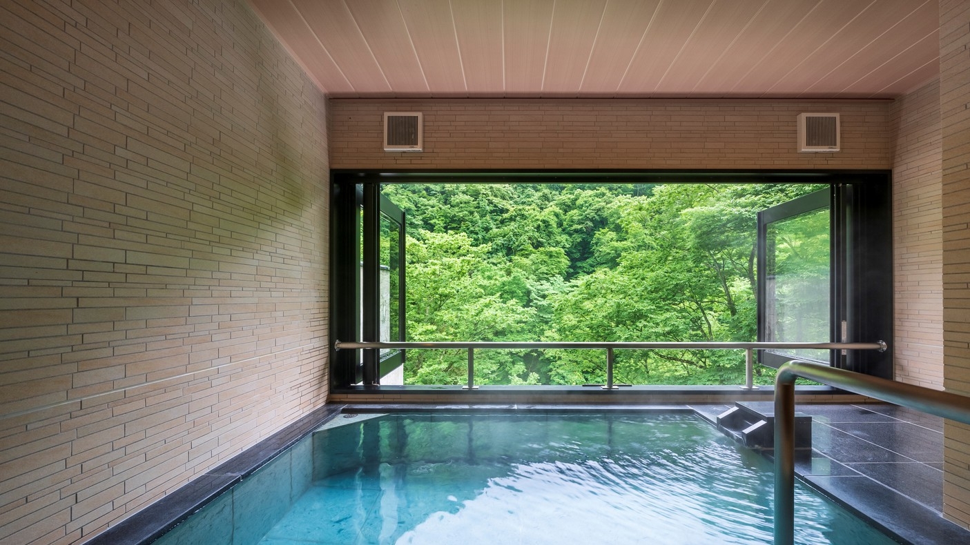 バリアフリー客室プラン＜源泉かけ流し半露天風呂付・１日１室限定＞