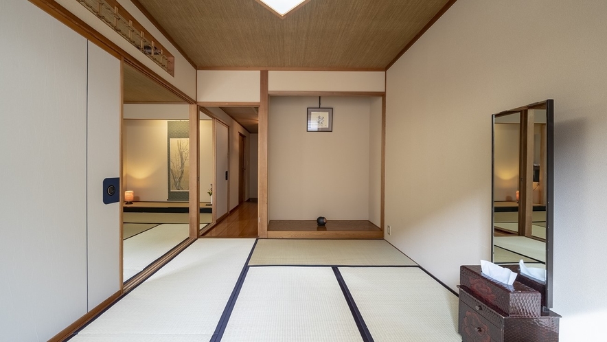 ■青嵐　松川渓谷の夏の静寂を楽しむ畳のお部屋