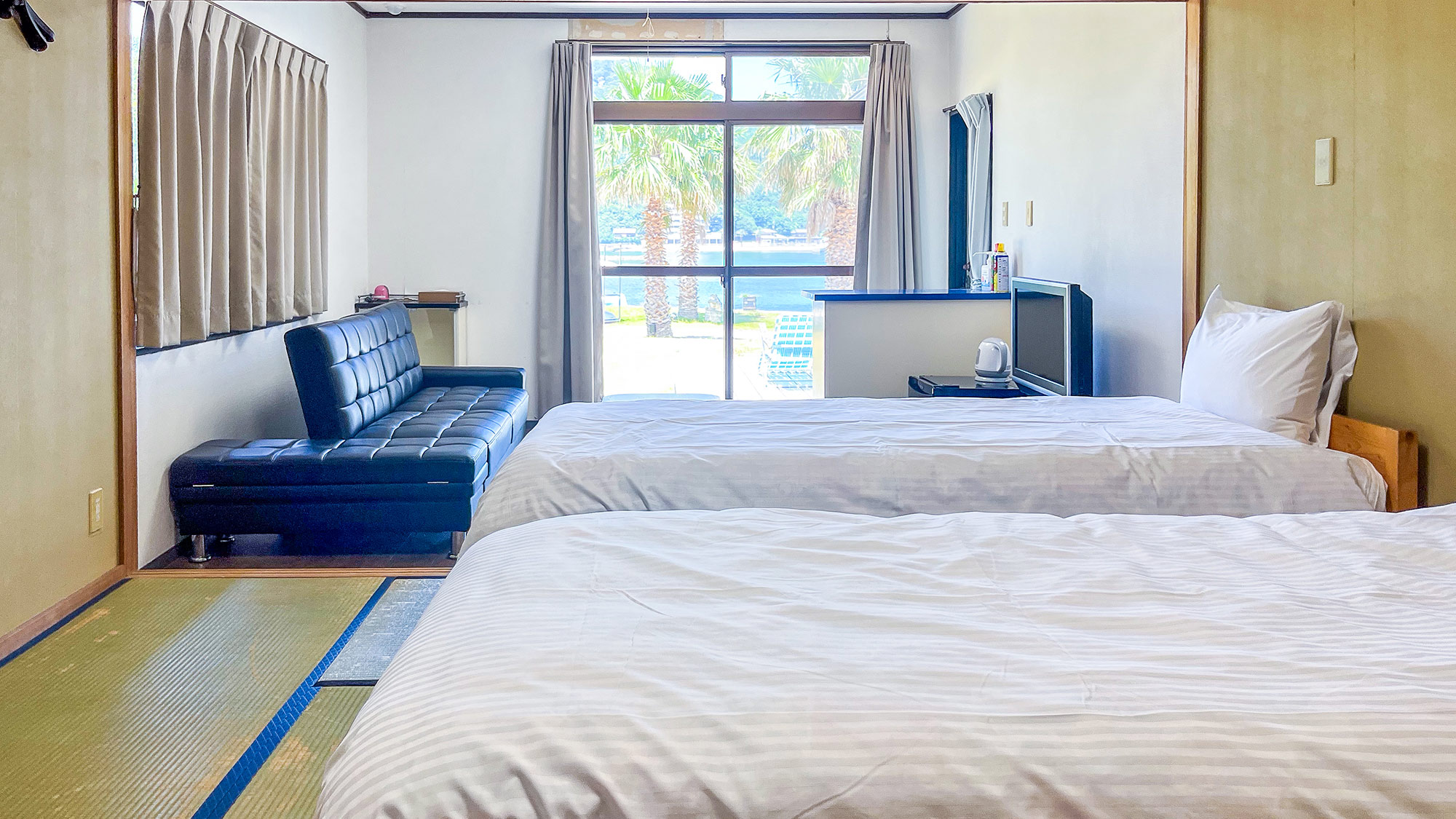 ・【3号和洋室】洋の快適さと和の安らぎ。贅沢な和洋室で旅を満喫