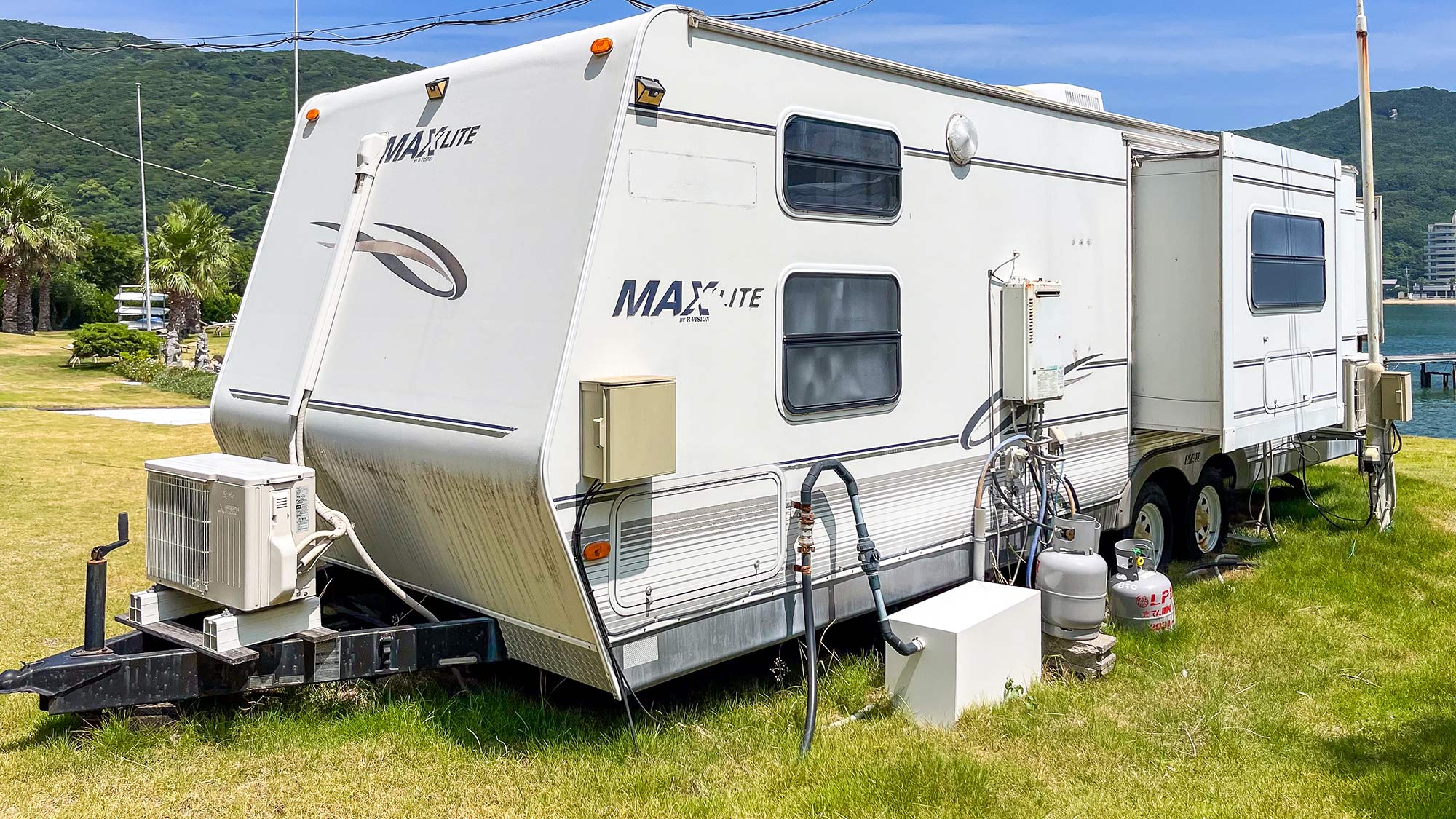 ・【トレーラーハウスB】季節を問わず快適。トレーラーハウスで過ごす特別な時間