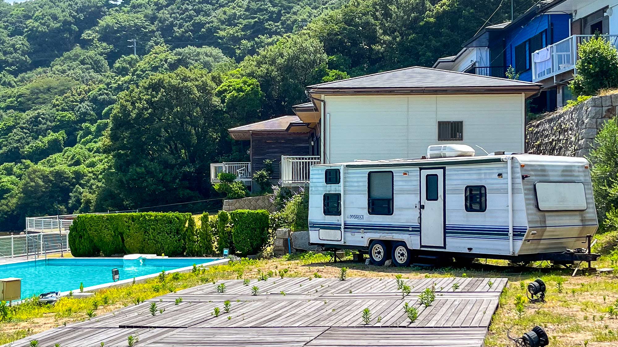 ・【トレーラーハウスA】秘密基地のような。心躍るトレーラーハウスステイ。4名様まで利用可能