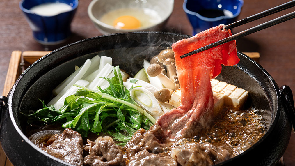 冬の美食 すき焼き