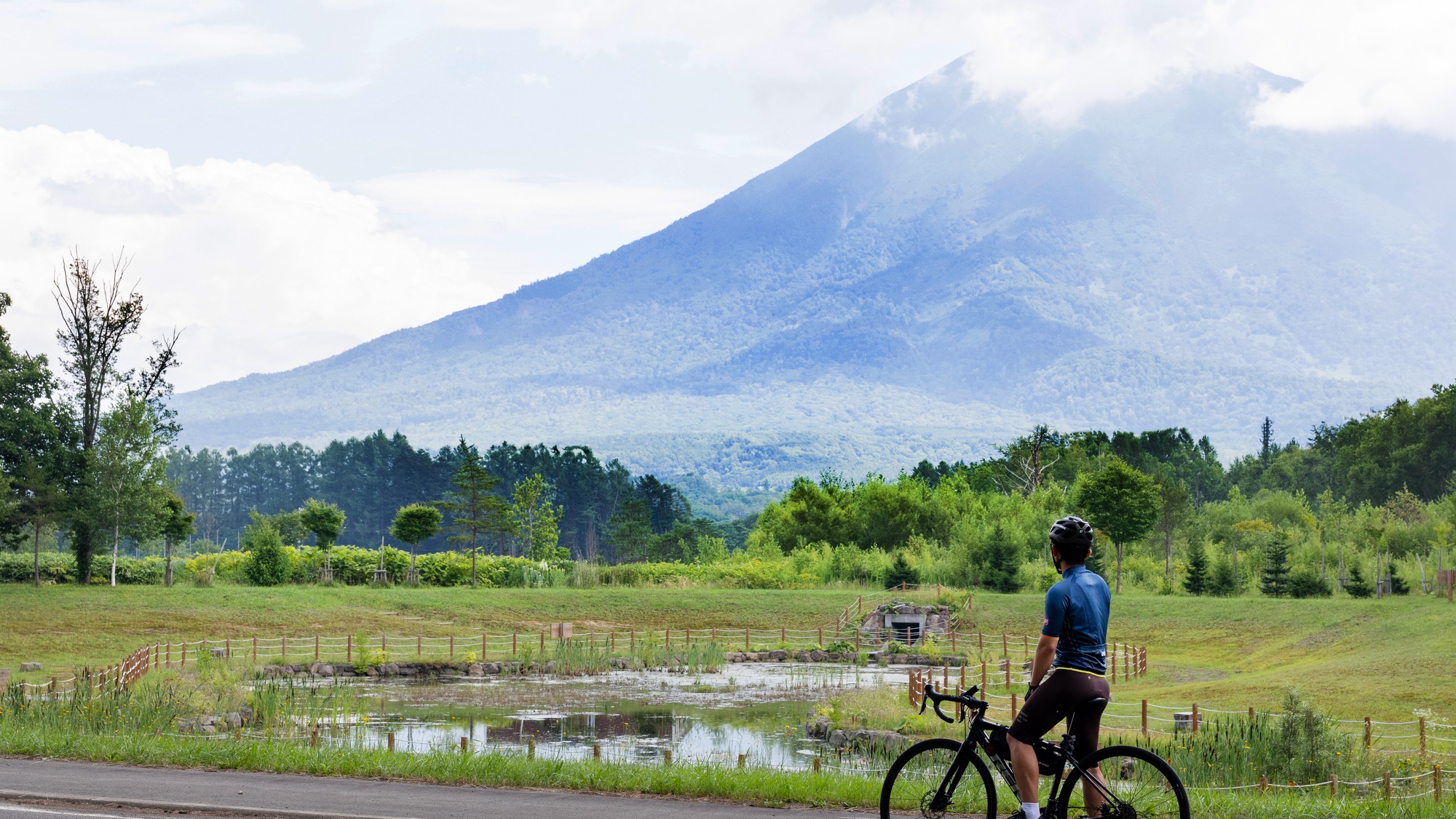 羊蹄山とサイクリング
