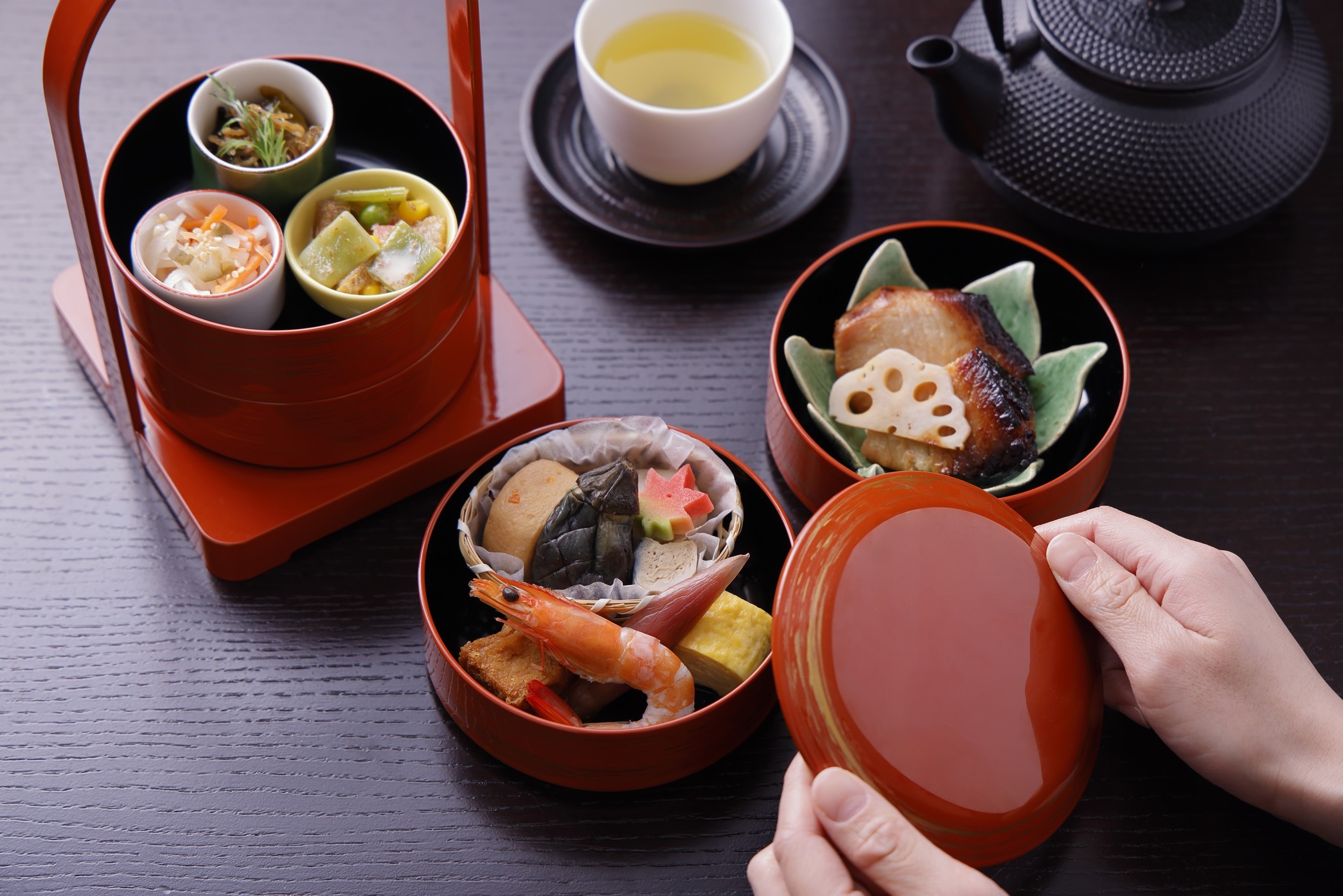 【本格京和朝食】いそべ御膳をお部屋で＜朝食付＞