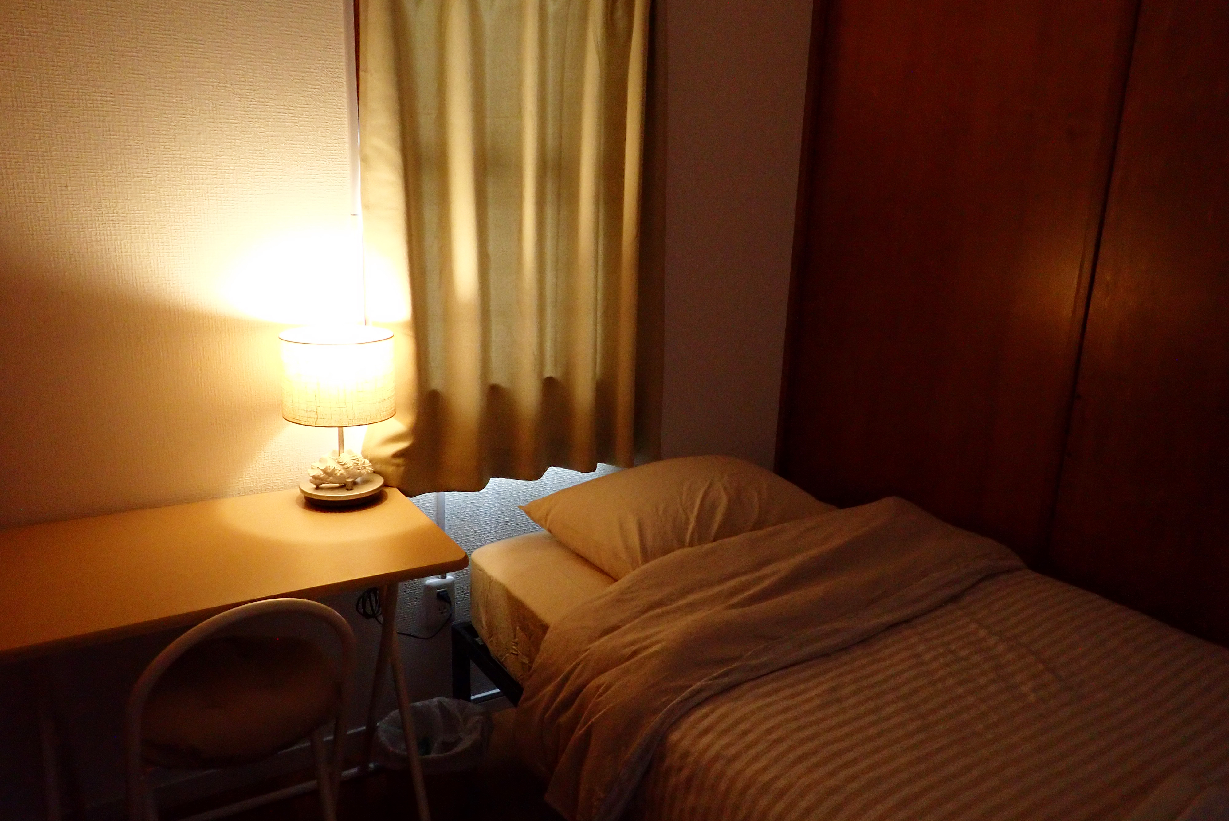 一人部屋ベッドタイプ（冬季）夜