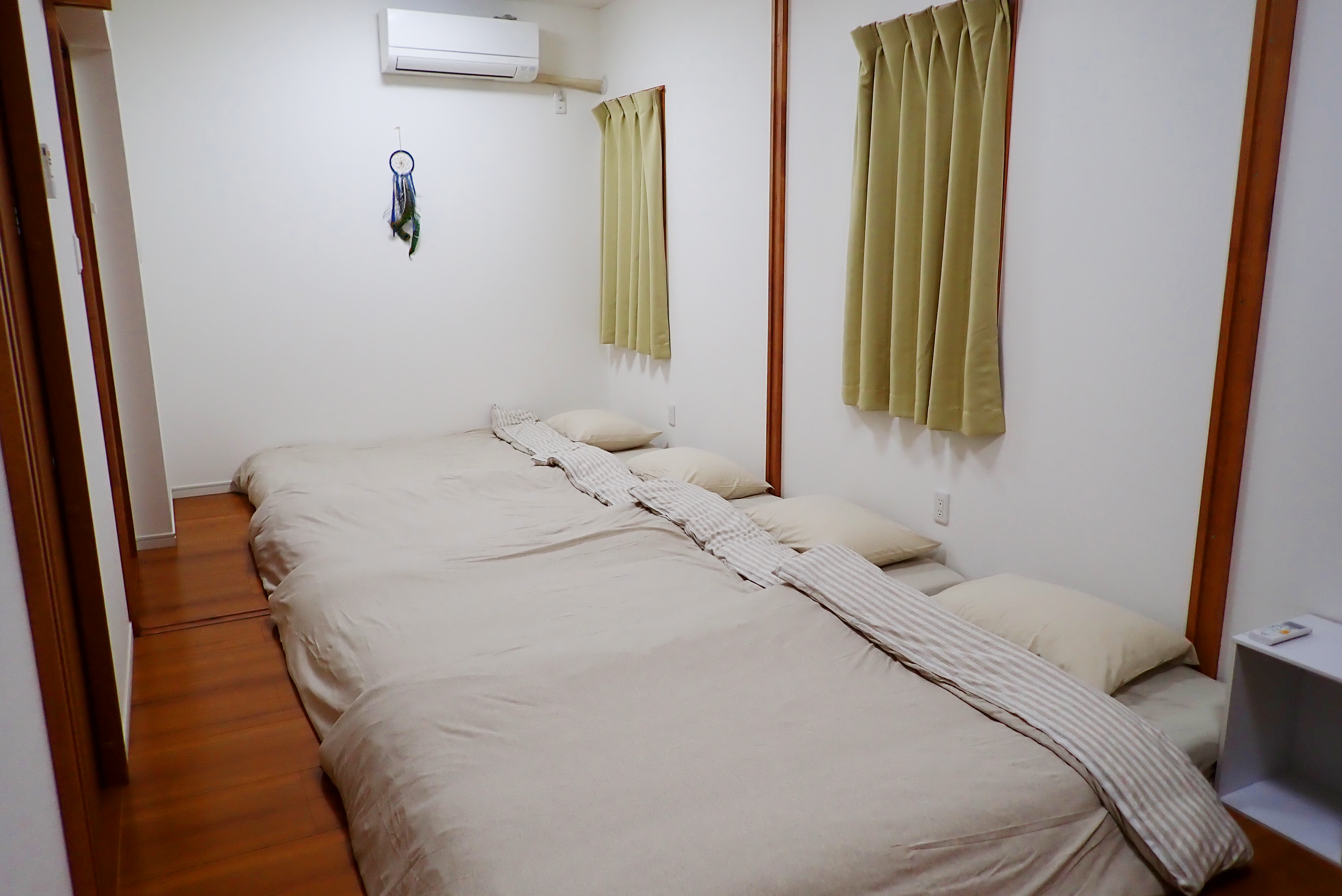 最大4名様まで宿泊可能な個室（冬季）