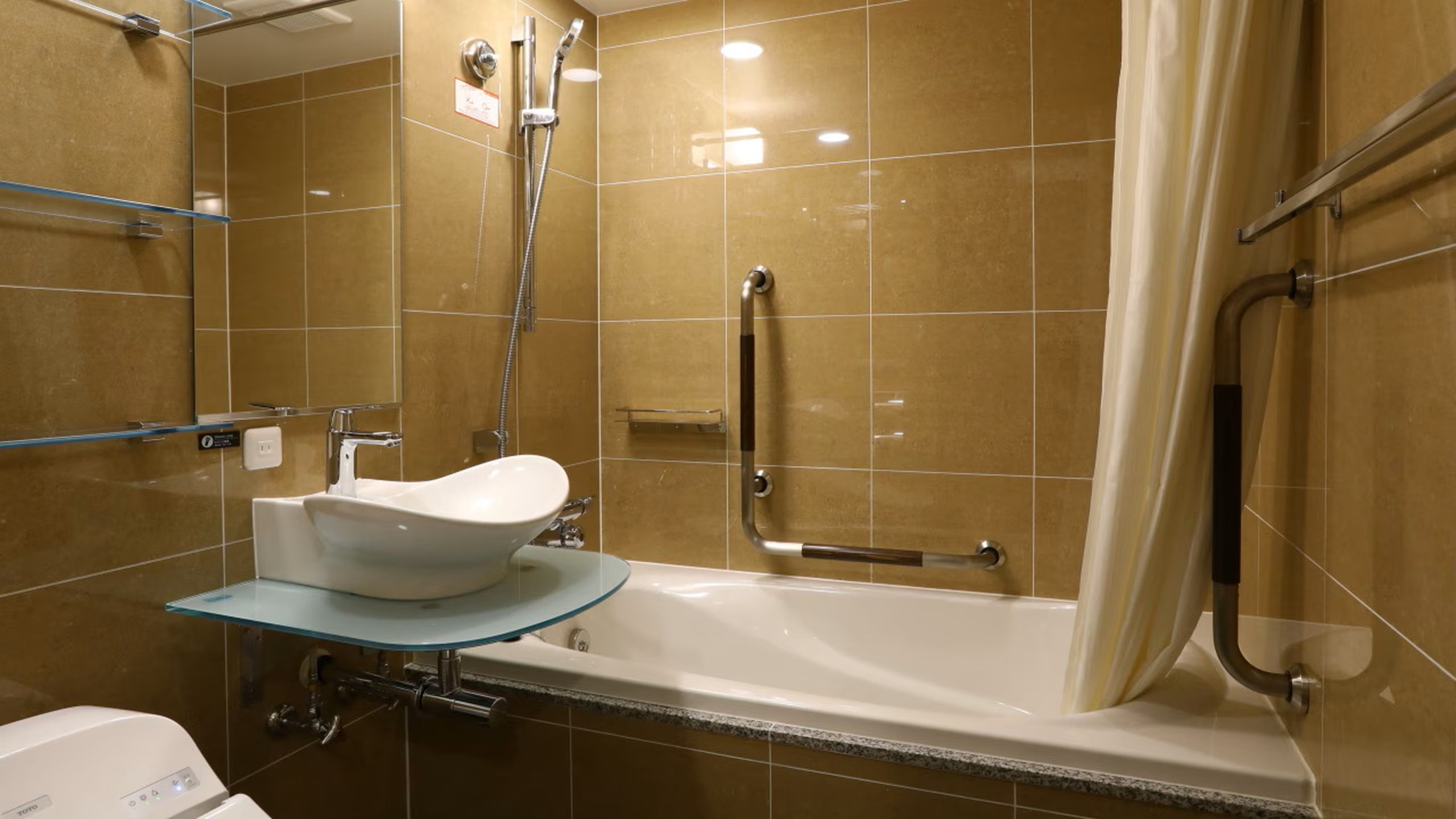 【デラックスツインルームユニットバス】