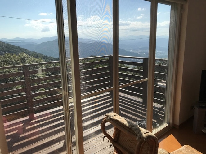 リビングルームからの眺め