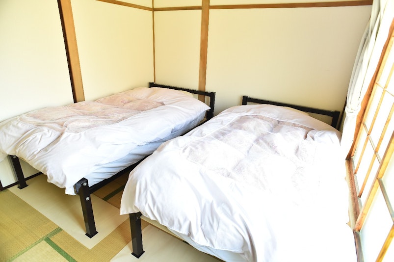 寝室2シングルベッド