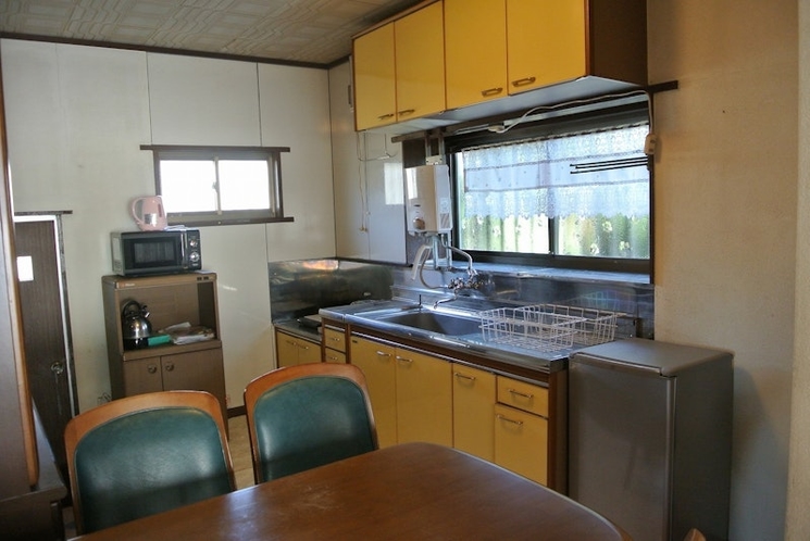 Kitchen.You can cook anything you want.