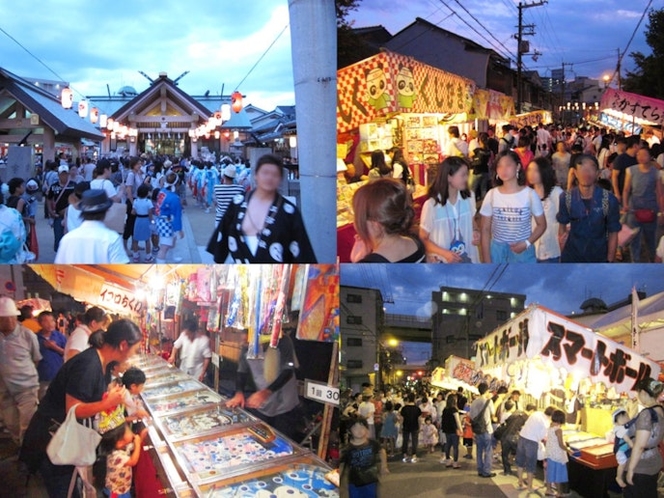 Local Shrine festival in Sumner