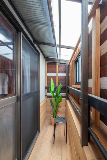 3階寝室301号室のサンルーム