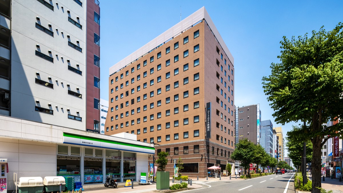 コートホテル新横浜 外観 (朝)