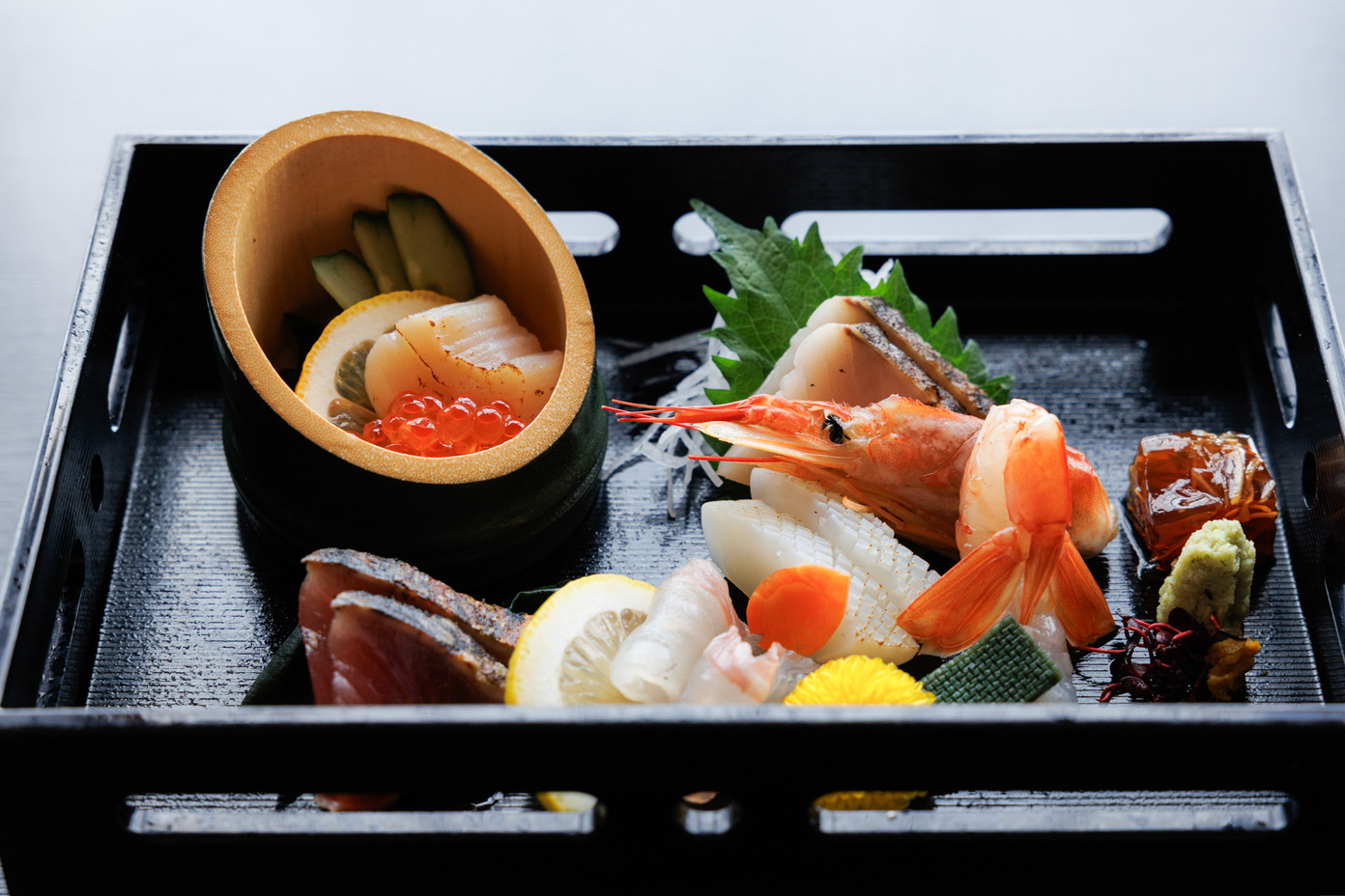 初鰹、桜鯛など5種のお造り