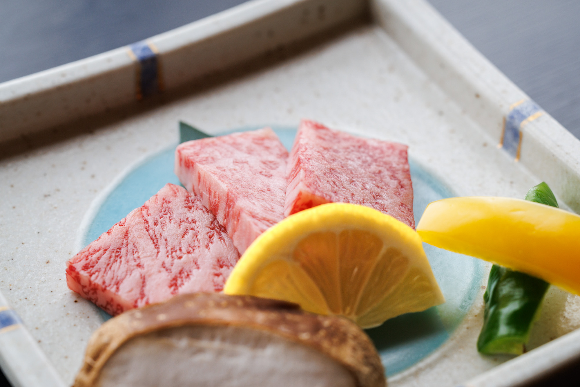 特選和牛の石焼き