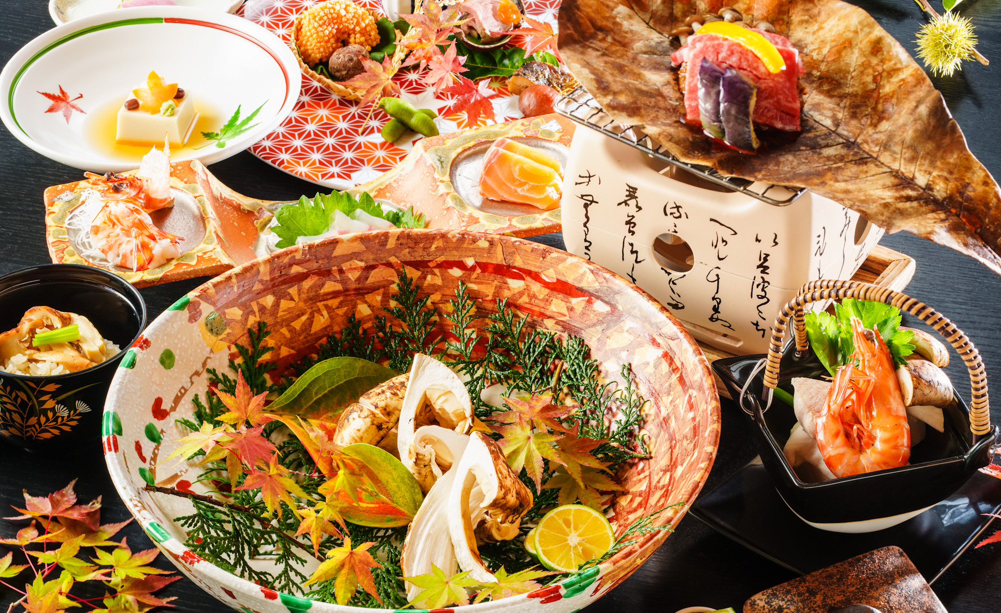 秋の量より質の御膳