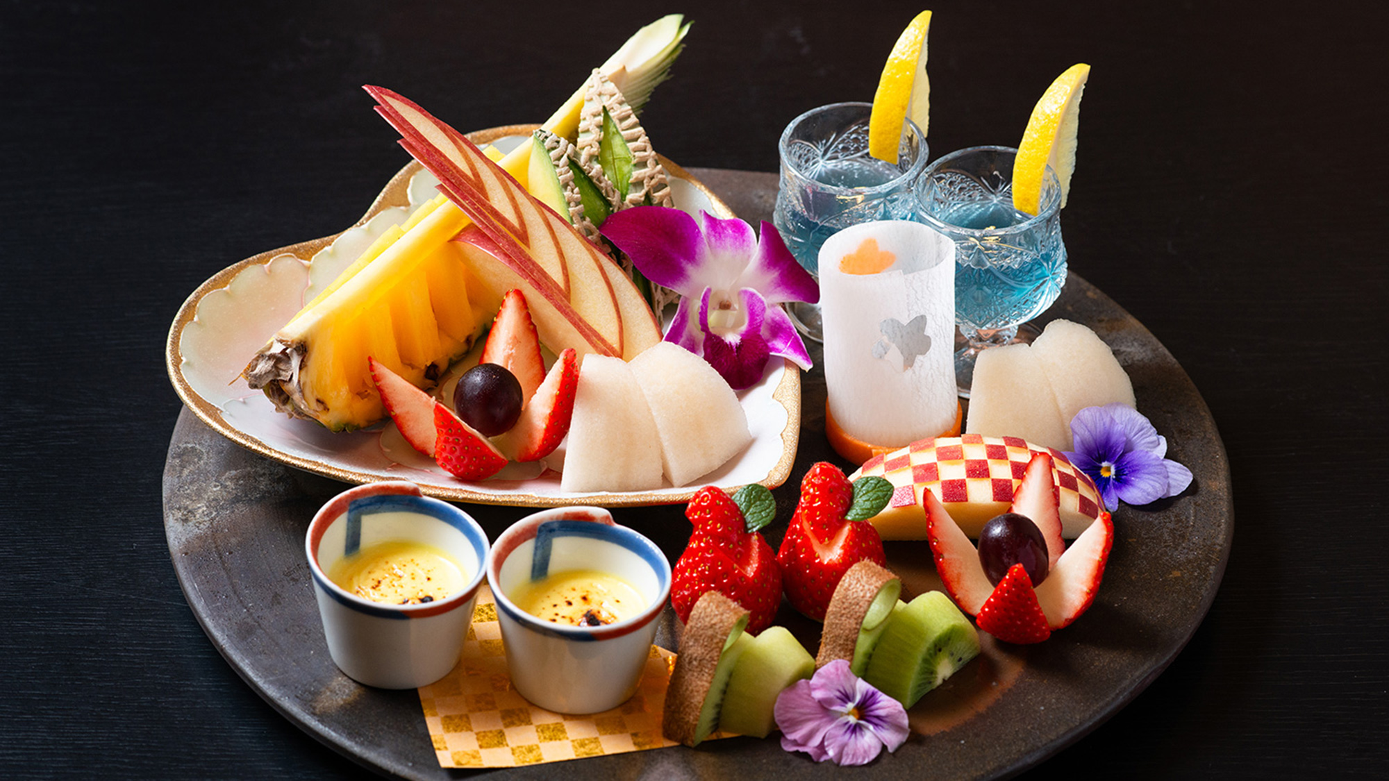 季節のフルーツ盛合わせ（記念日プランイメージ）