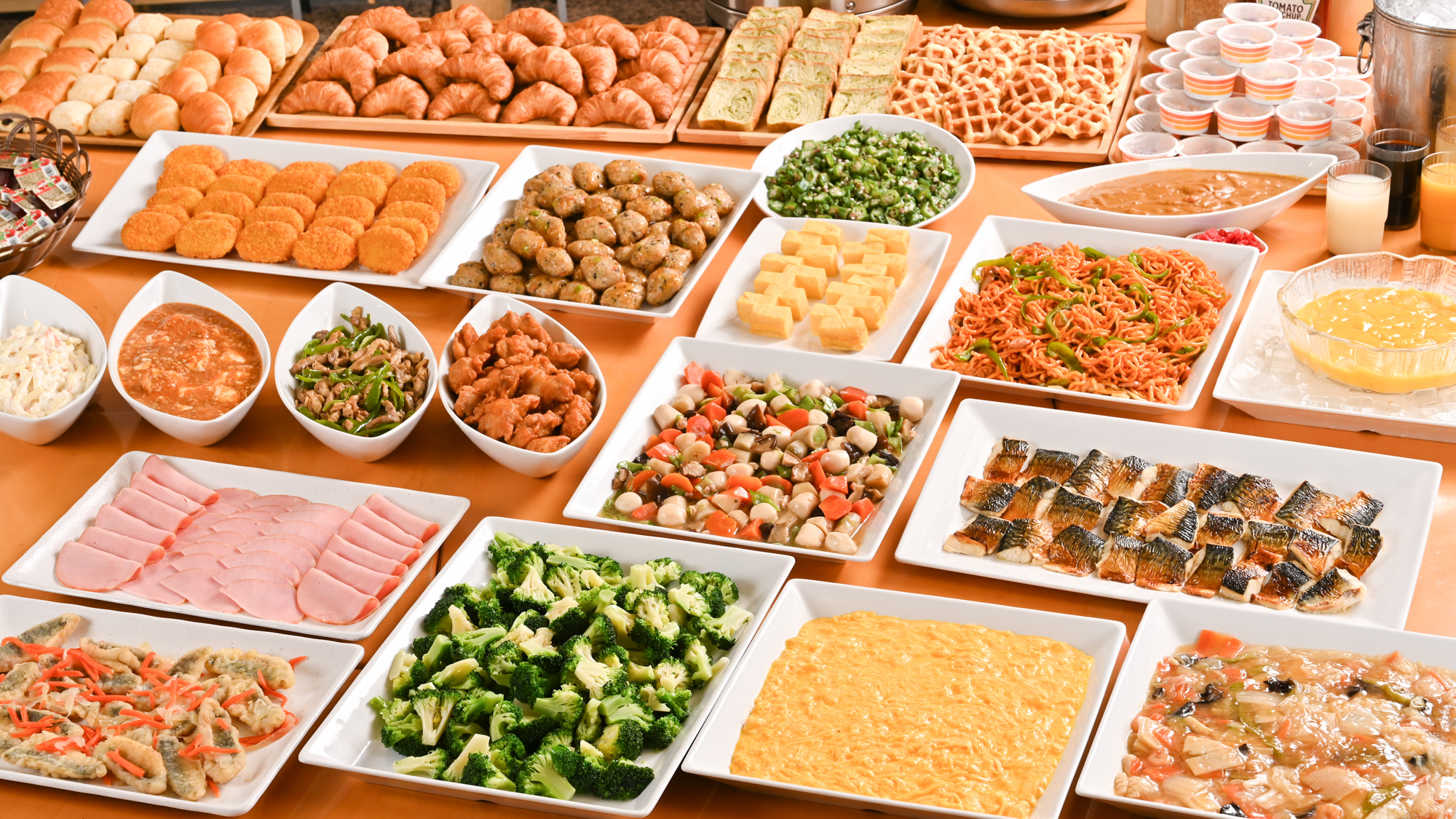 和洋バイキング朝食イメージ