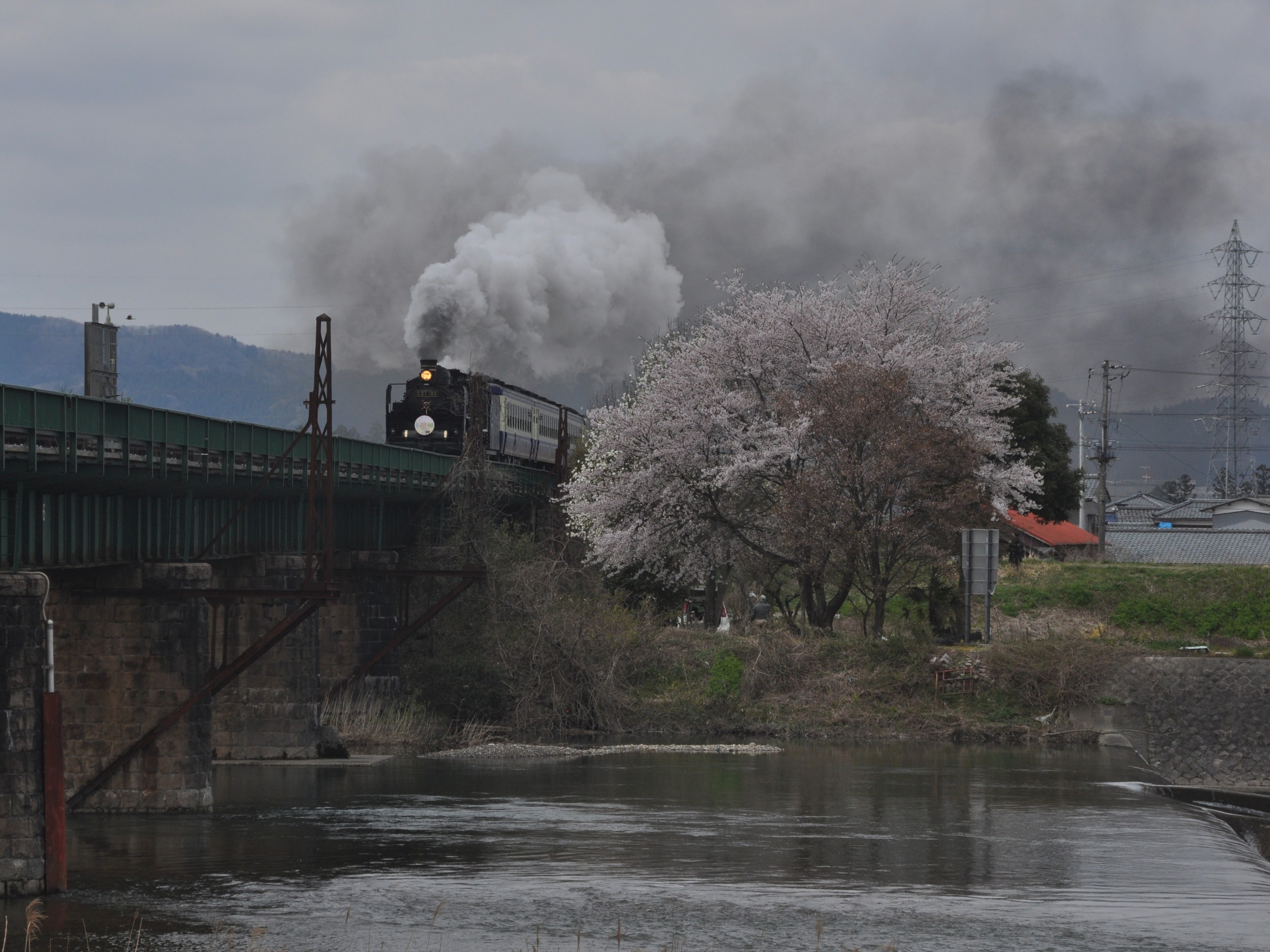 昔懐かしいSLが越後路を駆け抜けます
