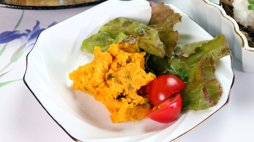 【食事】朝食一例。栄養バランスの取れた優しい朝ごはん 