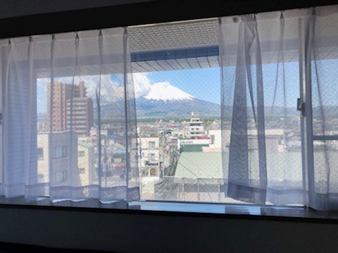 501号室からの富士山