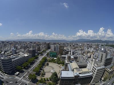 Cityscape side scenery