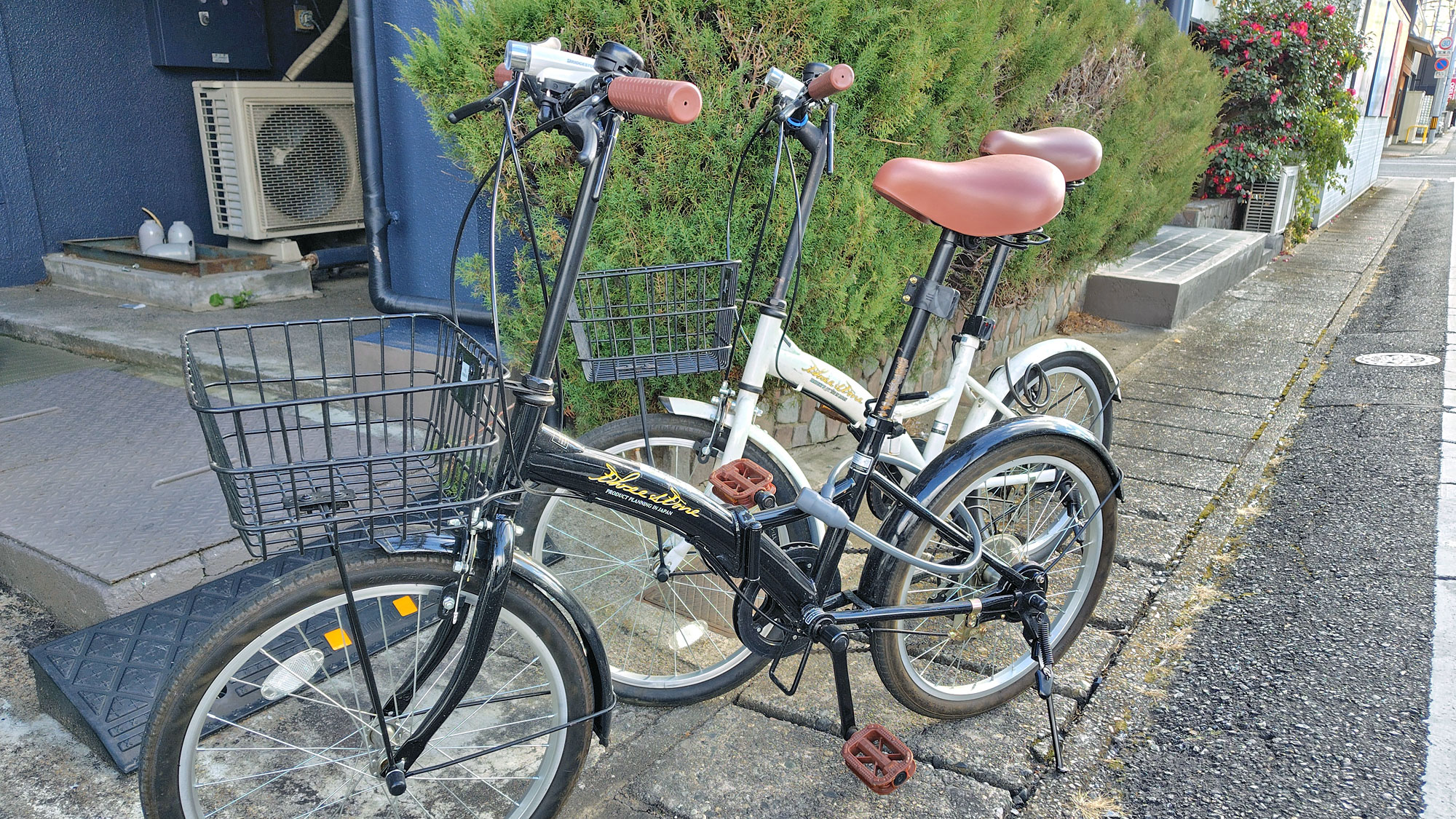 自転車の貸し出しも行っております！ご利用の際はお気軽にお声がけくださいませ！
