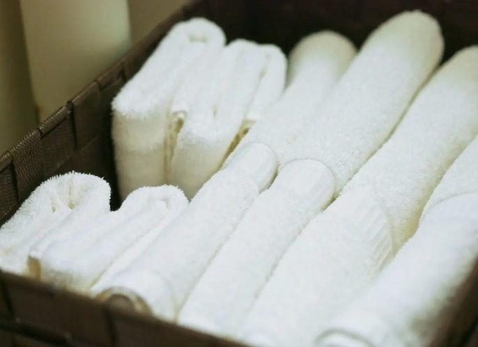 1 towel set ( bath towel and face towel) is prepar