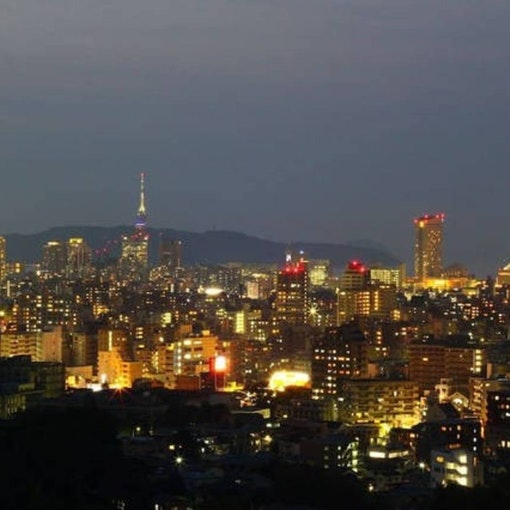 福岡市の夜景