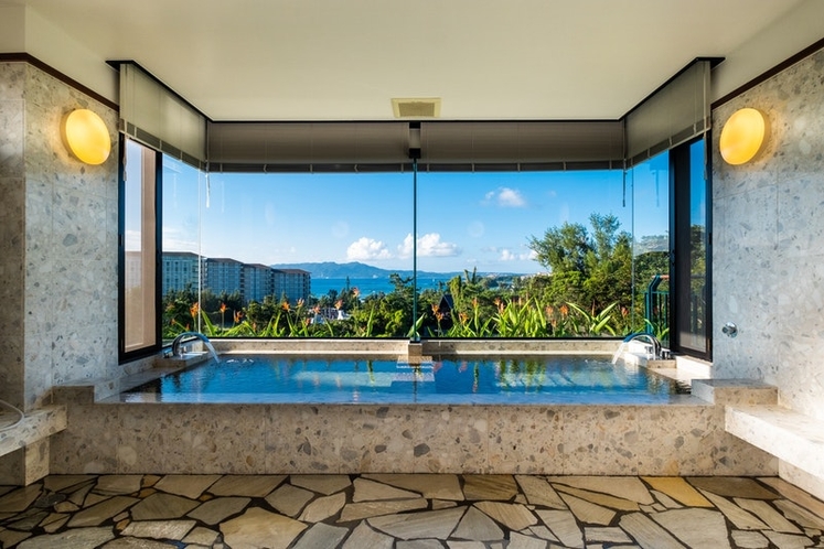 There are two bathtubs, and it is possible for...