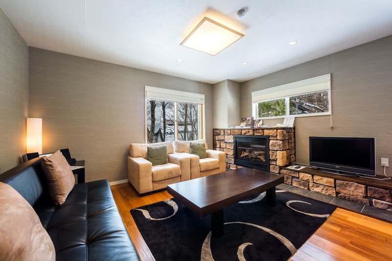 リビング *暖炉はダミーです