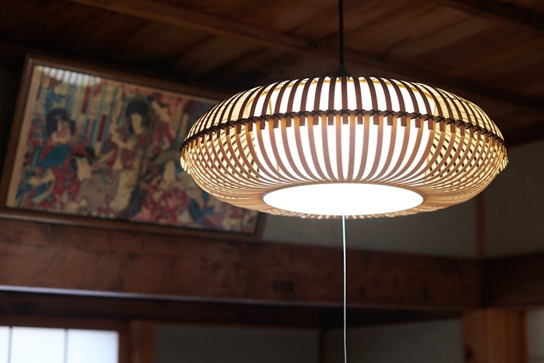 Beautiful Japanese style light.