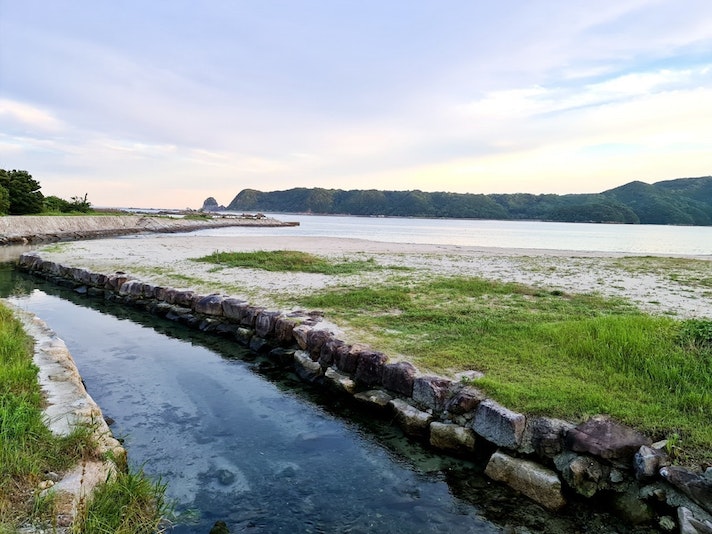 Tamanoura Beach Resort. 玉之浦海水浴場です。