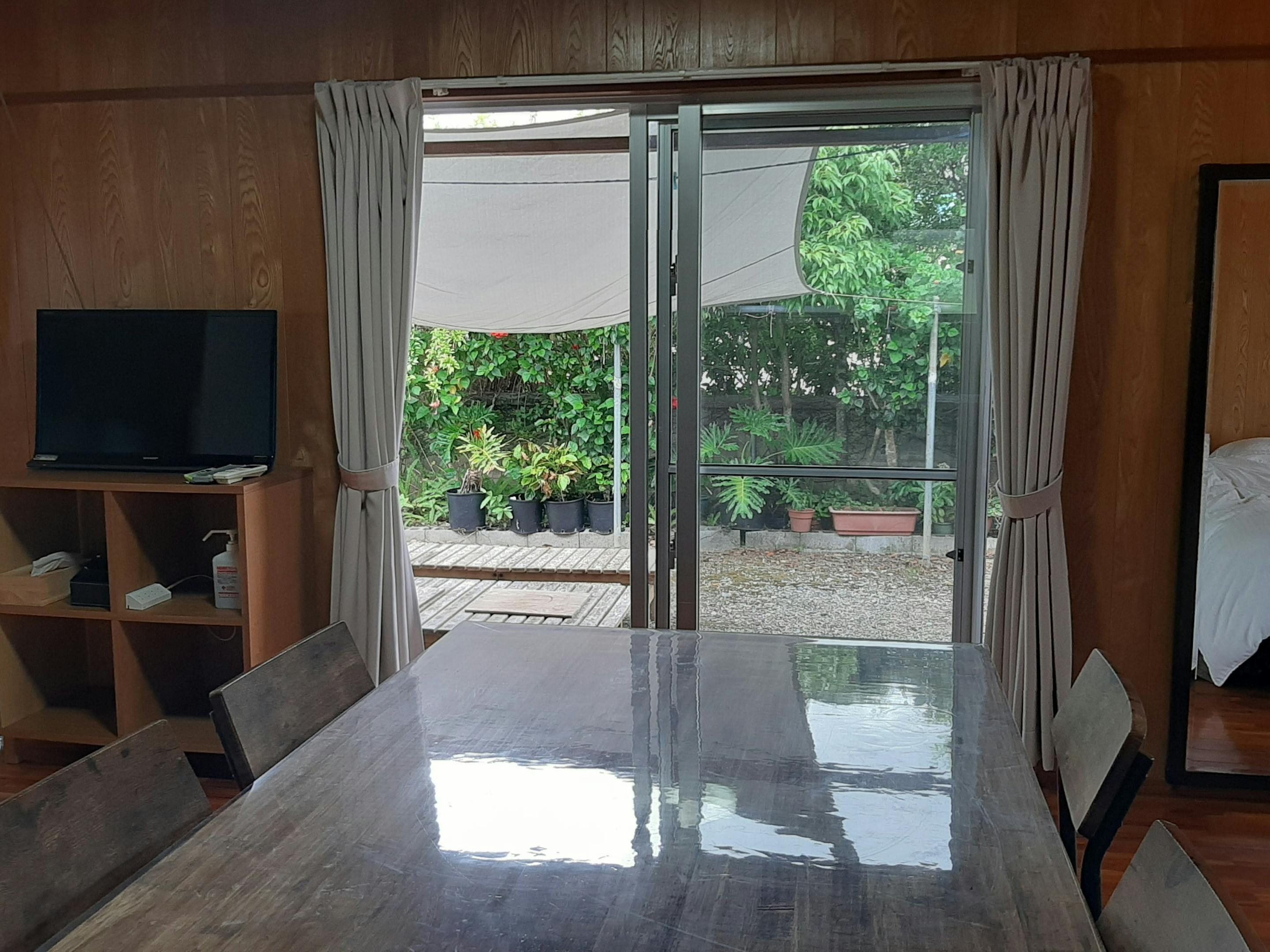 ダイニングからの眺め（庭）