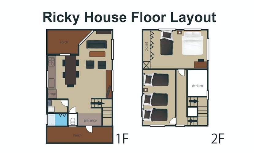Ricky House 見取り図